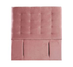 Respaldo 1 plaza Napoles tela rosa Latam Home