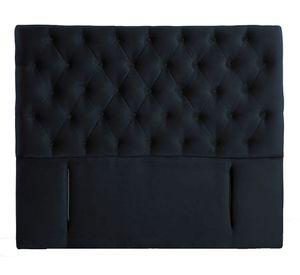 Respaldo King Florencia tela negro Latam Home