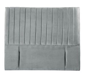 Respaldo King Sorrento tela gris Latam Home