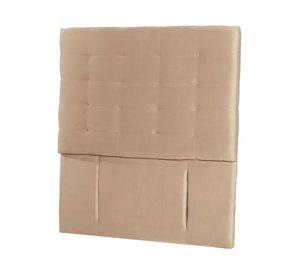 Respaldo 1 plaza Napoles tela beige Latam Home