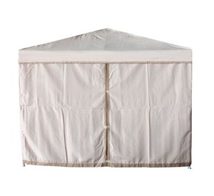 Pérgola 2,5x3x3 m Poly beige Outzen