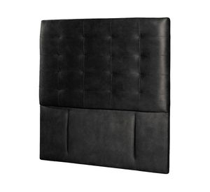 Respaldo 1.5 plazas Napoles cuero negro Latam Home