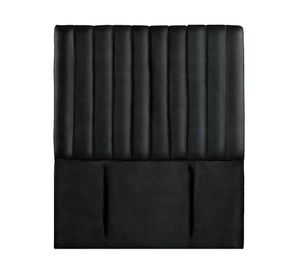 Respaldo 1 plaza Sorrento cuero negro Latam Home