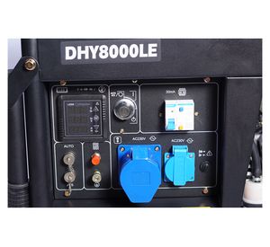 Generador a diésel eléctrico/manual 6500W 14 lt 78DHY8000LE Hyundai