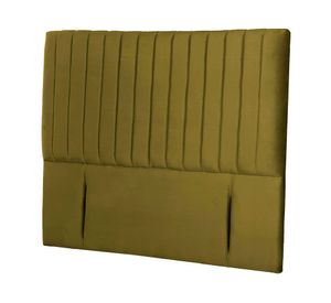 Respaldo King Sorrento tela verde Latam Home