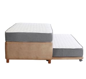 Cama nido 1.5 plazas Zen Best cuero beige Latam Home