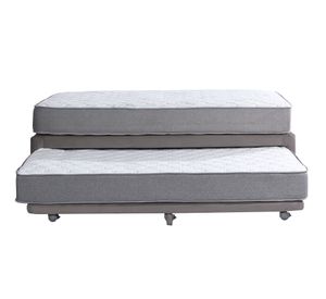 Cama nido 1.5 plazas Zen Best tela gris Latam Home
