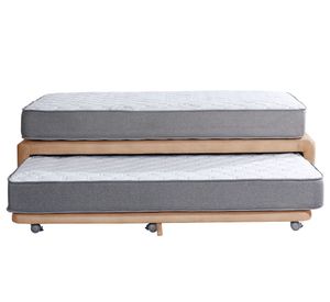 Cama nido 1.5 plazas Zen Best cuero beige Latam Home