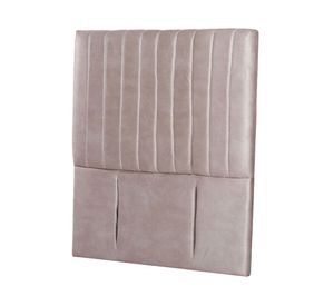 Respaldo 1.5 plazas Sorrento cuero gris Latam Home