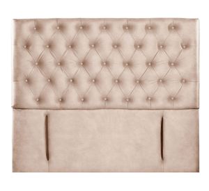 Respaldo King Florencia cuero beige Latam Home