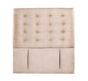 Respaldo 1 plaza Napoles cuero beige Latam Home