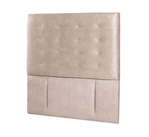 Respaldo 1 plaza Napoles cuero beige Latam Home