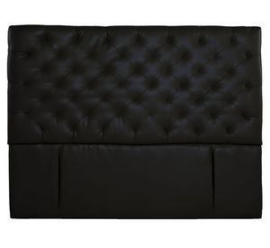 Respaldo King Brescia pu negro Latam Home