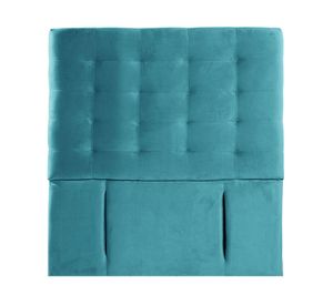 Respaldo 1 plaza Napoles tela turquesa Latam Home