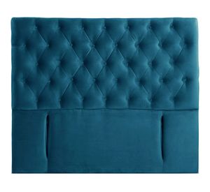 Respaldo King Florencia tela azul Latam Home