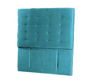 Respaldo 1 plaza Napoles tela turquesa Latam Home