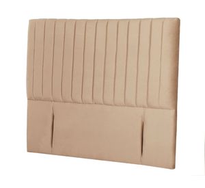 Respaldo King Sorrento tela beige Latam Home