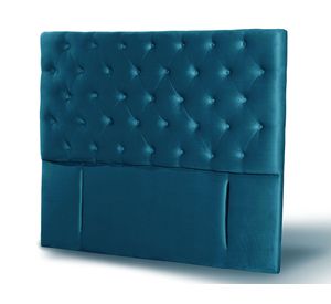 Respaldo King Florencia tela azul Latam Home