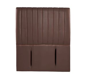 Respaldo 1 plaza Sorrento pu chocolate Latam Home