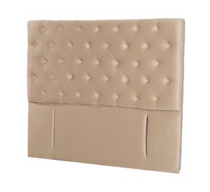 Respaldo King Florencia tela beige Latam Home