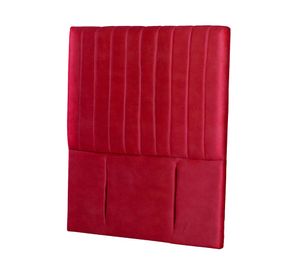 Respaldo 1.5 plazas Sorrento cuero rojo Latam Home