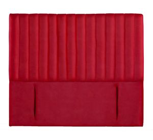 Respaldo King Sorrento cuero rojo Latam Home