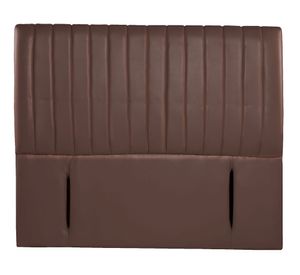 Respaldo King Sorrento pu chocolate Latam Home