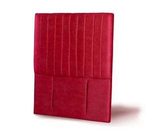 Respaldo 1 plaza Sorrento cuero rojo Latam Home