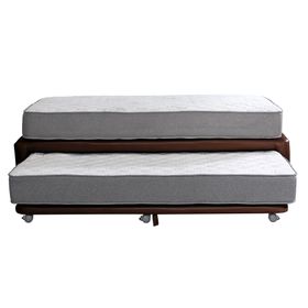 Cama nido 1.5 plazas Zen Best PU chocolate Latam Home