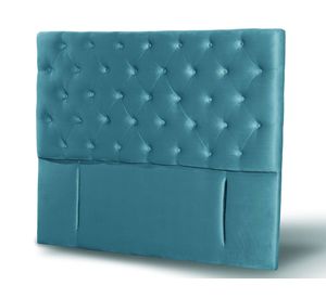 Respaldo King Florencia tela turquesa Latam Home