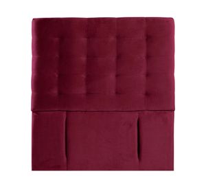 Respaldo 1 plaza Napoles tela burdeo Latam Home