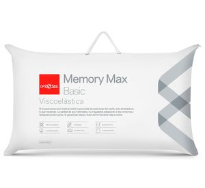 Almohada viscoelástica 42x80 cm Memory max blanco Rosen