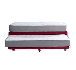 Cama nido 1.5 plazas Zen Best tela burdeo Latam Home