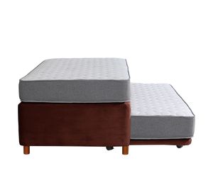 Cama nido 1.5 plazas Zen Best tela chocolate Latam Home