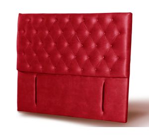 Respaldo King Florencia cuero rojo Latam Home