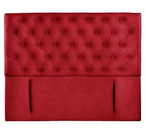 Respaldo 2 plazas Florencia cuero rojo Latam Home