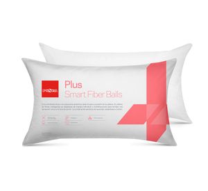 Almohada 50x90 cm Plus blanco Rosen