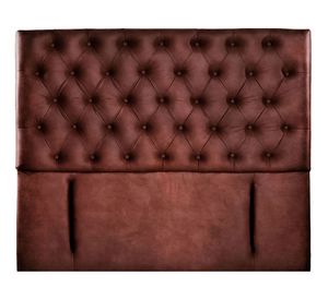 Respaldo 2 plazas Florencia cuero café Latam Home