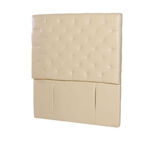 Respaldo 1 plaza Brescia pu beige Latam Home