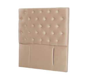 Respaldo 1.5 plazas Florencia tela beige Latam Home