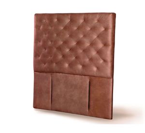 Respaldo 1 plaza Brescia cuero tabaco Latam Home