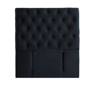 Respaldo 1 plaza Florencia tela negro Latam Home