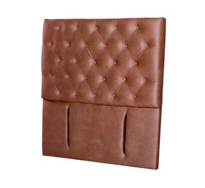 Respaldo 1.5 plazas Florencia cuero tabaco Latam Home