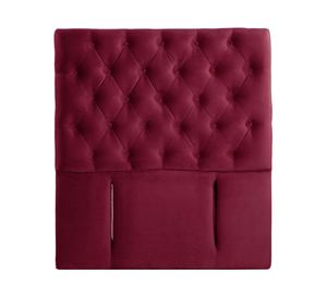 Respaldo 1.5 plazas Florencia tela burdeo Latam Home