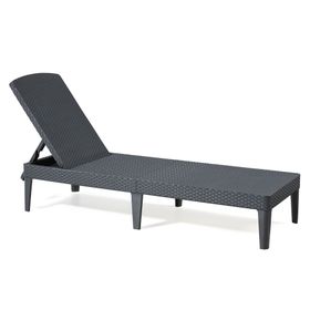 Reposera Jaipur gris oscuro Keter