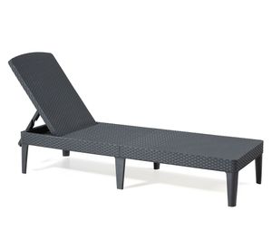 Reposera Jaipur gris oscuro Keter