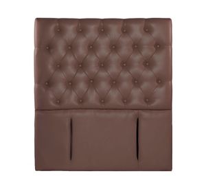 Respaldo 1.5 plazas Florencia pu chocolate Latam Home