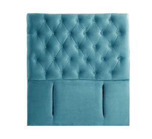 Respaldo 1 plaza Florencia tela turquesa Latam Home