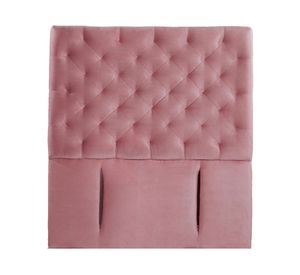 Respaldo 1 plaza Brescia tela rosa Latam Home