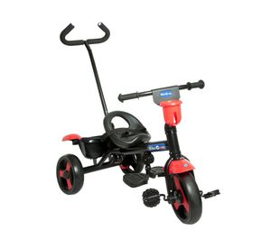 Triciclo 2 funciones con manilla 901 rojo Kidscool
